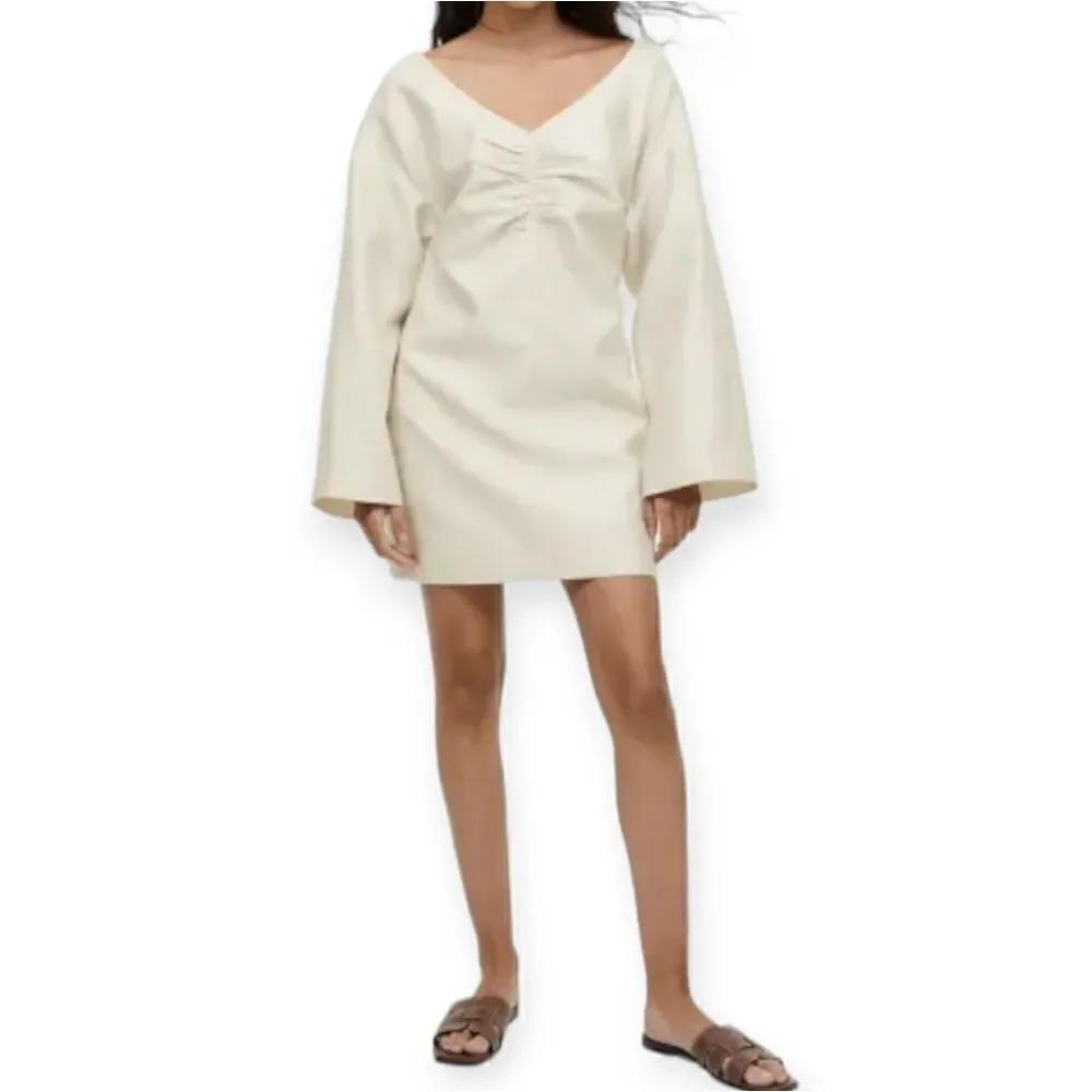 H&M silk-blend Twill dress, xs